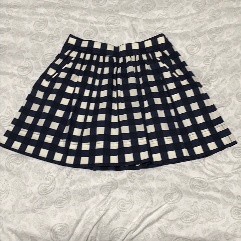 Banana Republic Pleated A Line Skirt